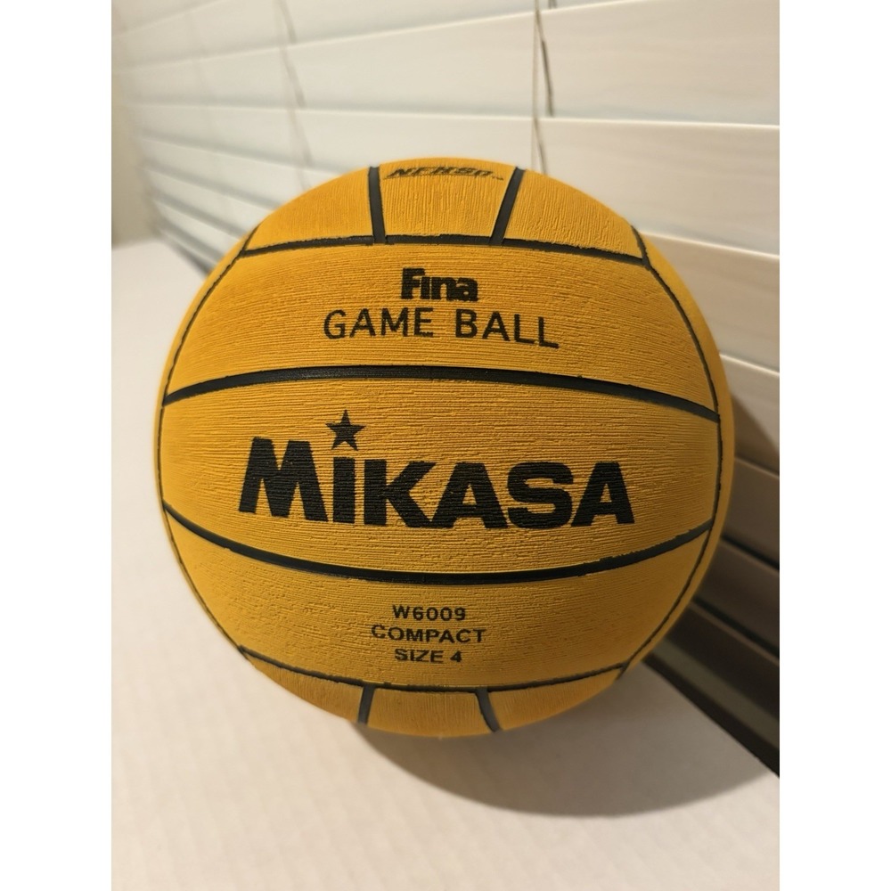 NFSHQ Fina Game Ball Mikasa W6009 Compact Size 4 Water Polo